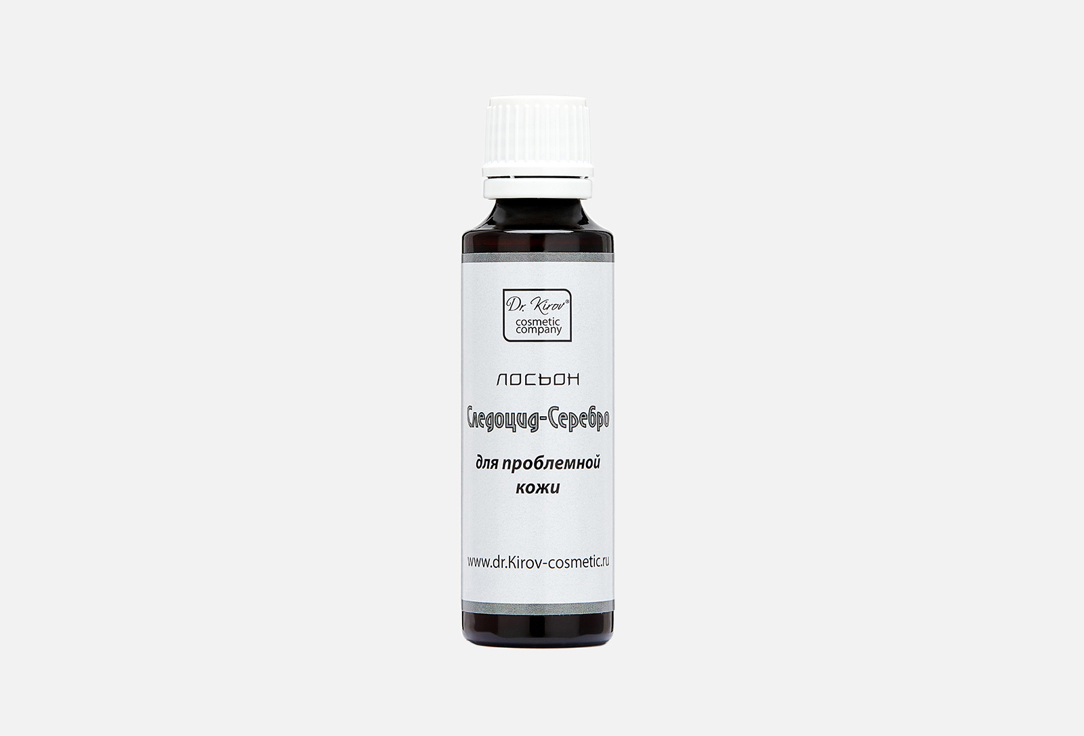 Лосьон от прыщей, угрей, черных точек DR. KIROV COSMETIC COMPANY Следоцид-Серебро 50 мл