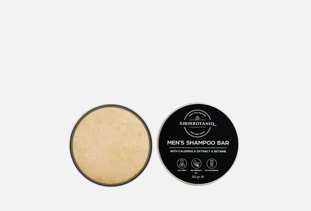 

НАТУРАЛЬНЫЙ ТВЁРДЫЙ ШАМПУНЬ SIBIRBOTANIQ, FOR MEN 50 г