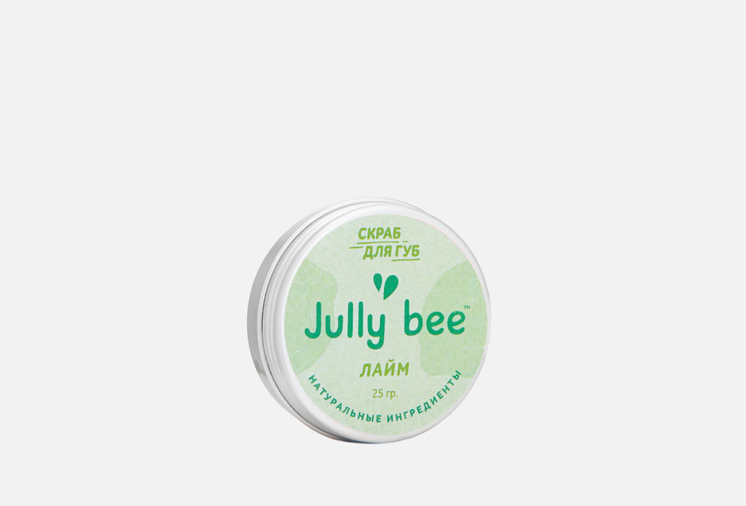 Скраб для губ JULLY BEE LIME 30 г jully bee скраб для губ jully bee виноград сахарный 25 г