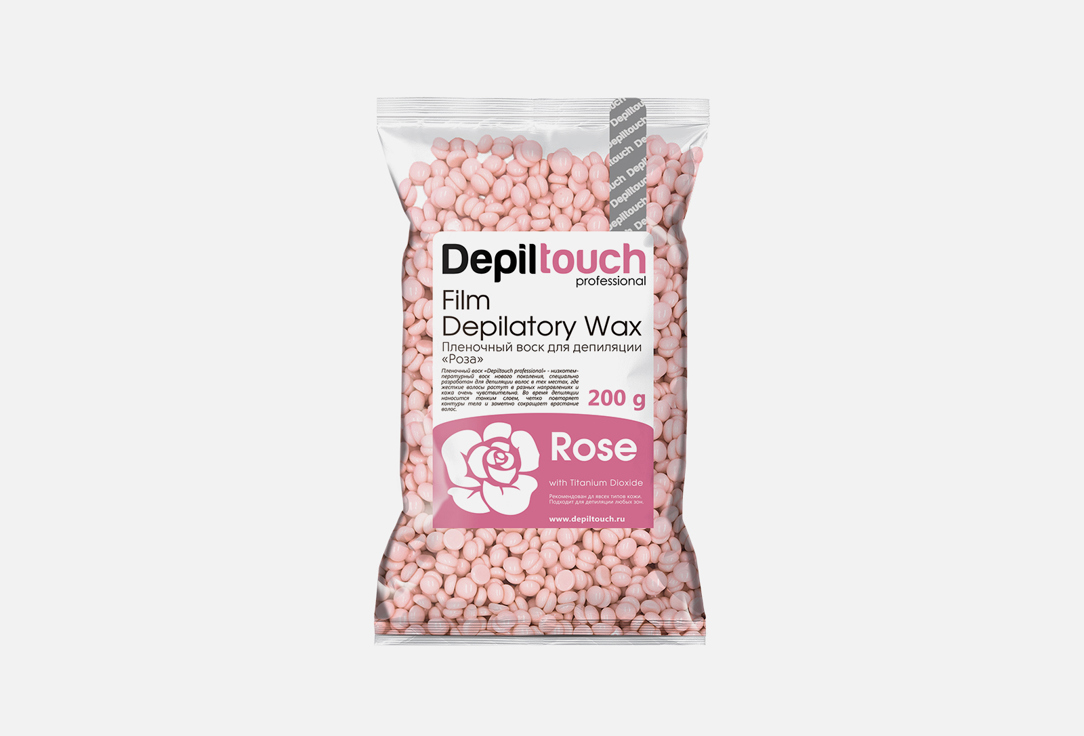 Пленочный воск, Роза в гранулах для нежной и чувствительноц кожи Depiltouch  Professional Rose - отзывы 2 покупателей - «Золотое яблоко»