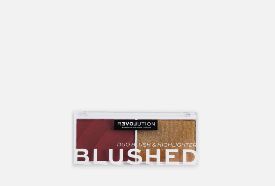 ПАЛЕТКА РУМЯНА И ХАЙЛАЙТЕР  RELOVE REVOLUTION BLUSHED DUO Wishful