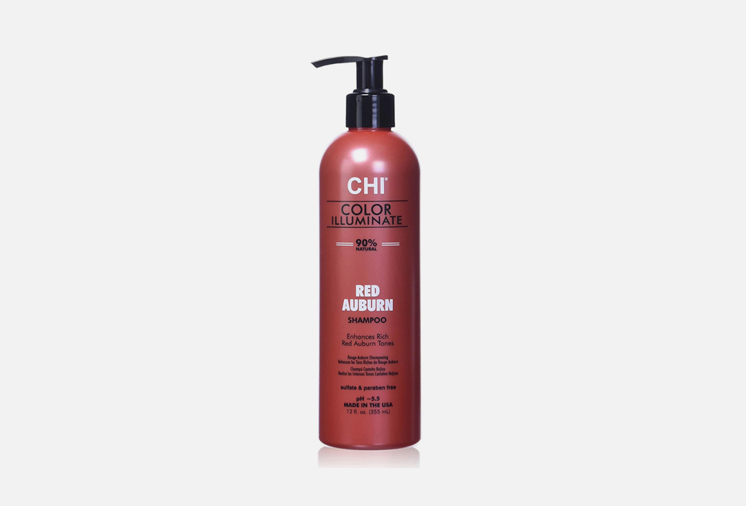 Оттеночный шампунь для волос CHI Color Illuminate Red Auburn 355 мл шампунь для волос color illuminate red auburn shampoo шампунь 355мл