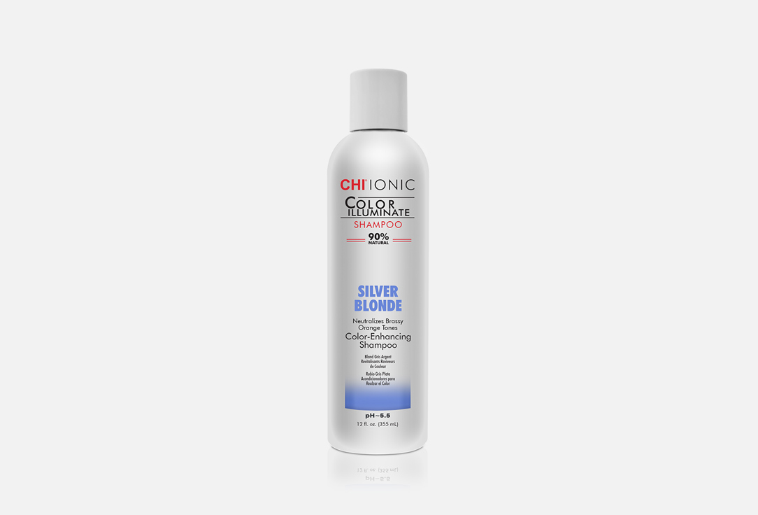 цена Шампунь CHI Color Illuminate Silver Blonde Shampoo 355 мл