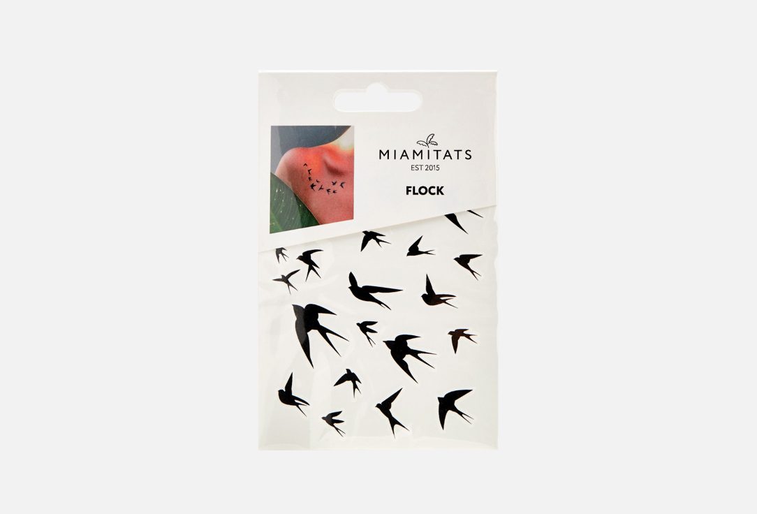 Переводные тату MIAMITATS Flock (mini) термотрансферная плёнка flock 301 009 оранжевый