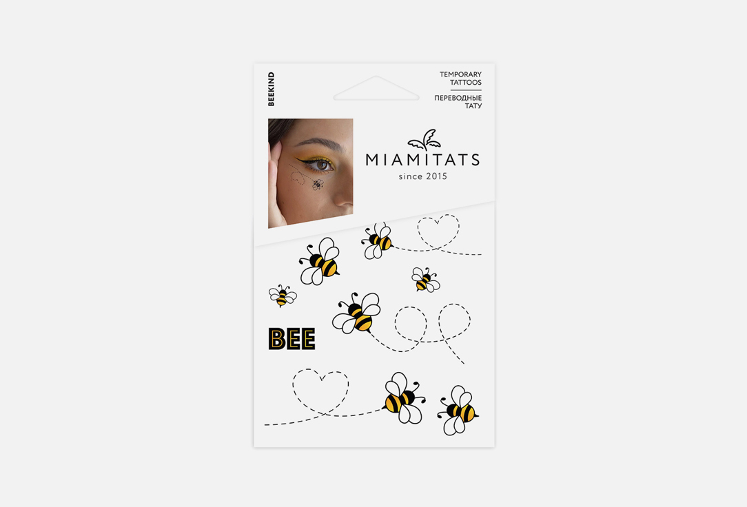 Переводные тату MIAMITATS Beekind (mini)
