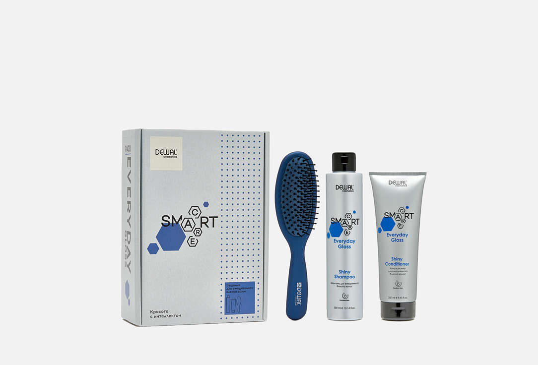 Набор для ежедневного блеска волос DEWAL COSMETICS Everyday Gloss шампунь smart care everyday gloss 1000