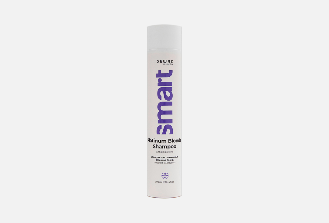 Шампунь для платиновых оттенков блонд DEWAL COSMETICS Platinum Blonde  300 мл