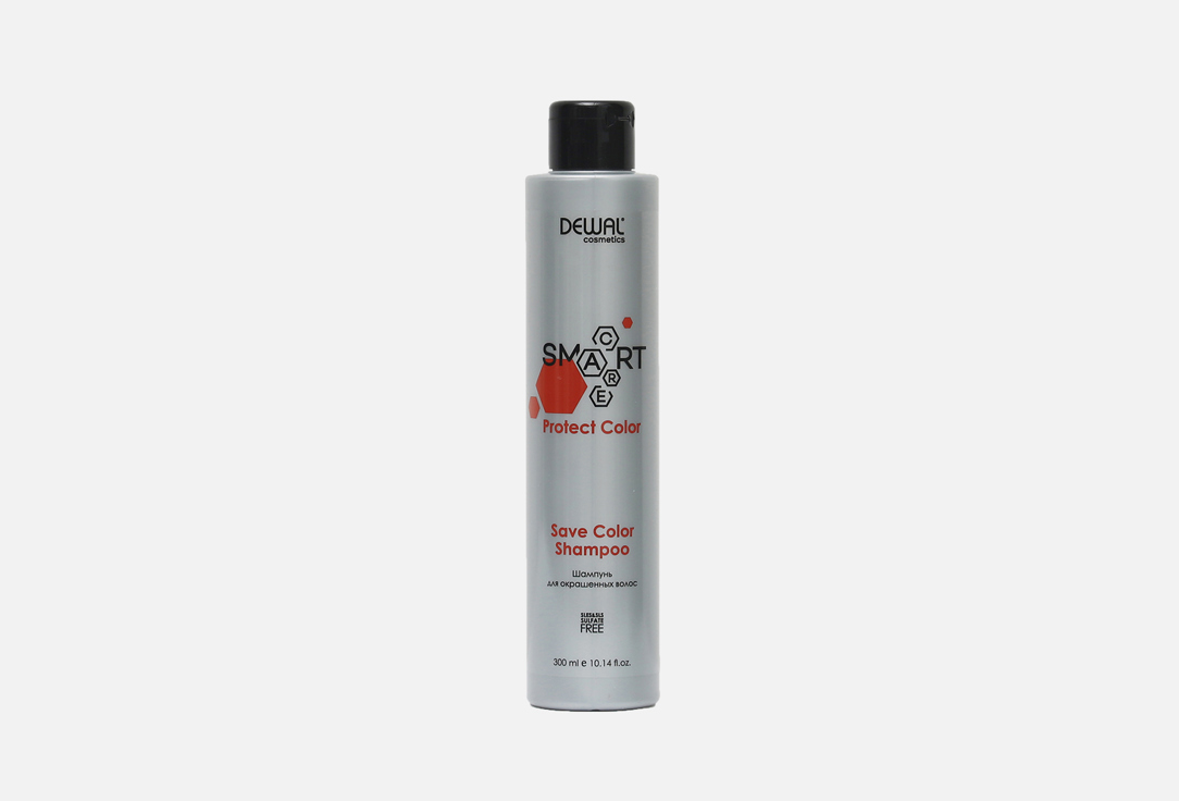 Шампунь для окрашенных волос DEWAL COSMETICS SMART CARE Protect Color Save Color Shampoo 300 мл цена и фото