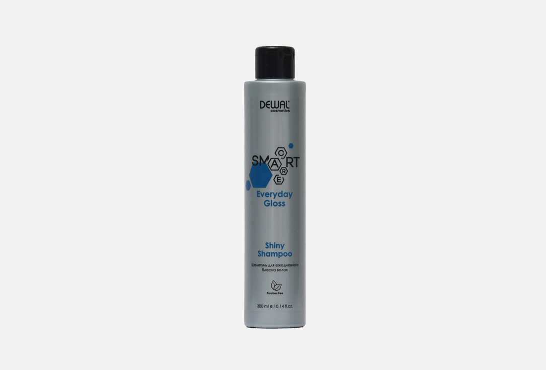 Шампунь для ежедневного блеска волос DEWAL COSMETICS SMART CARE Everyday Gloss Shiny Shampoo 300 мл шампунь smart care everyday gloss 1000
