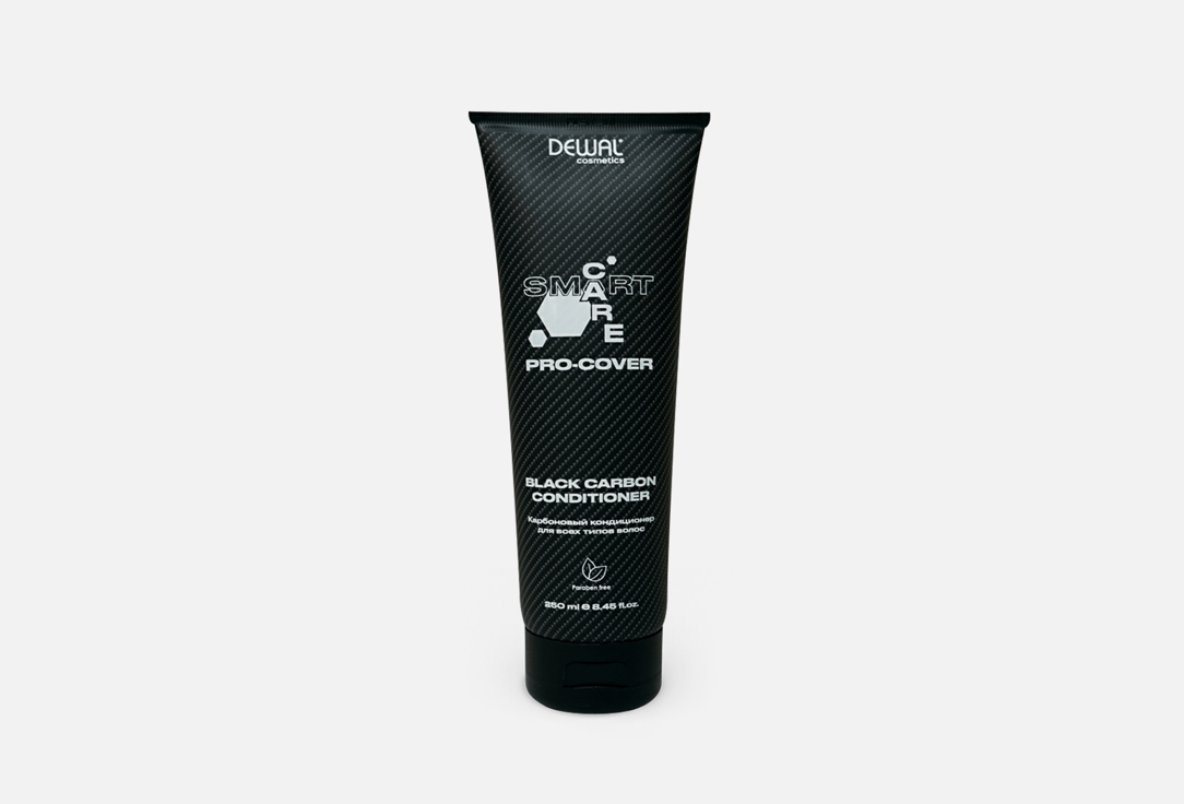 Карбоновый кондиционер для всех типов волос  Dewal Cosmetics  SMART CARE PRO-COVER Black Carbon Сonditioner 
