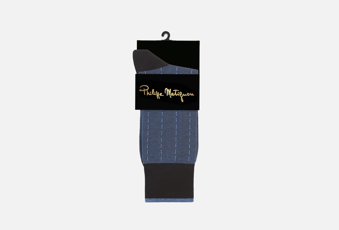 носки мужские Philippe Matignon  Enigma Blu 