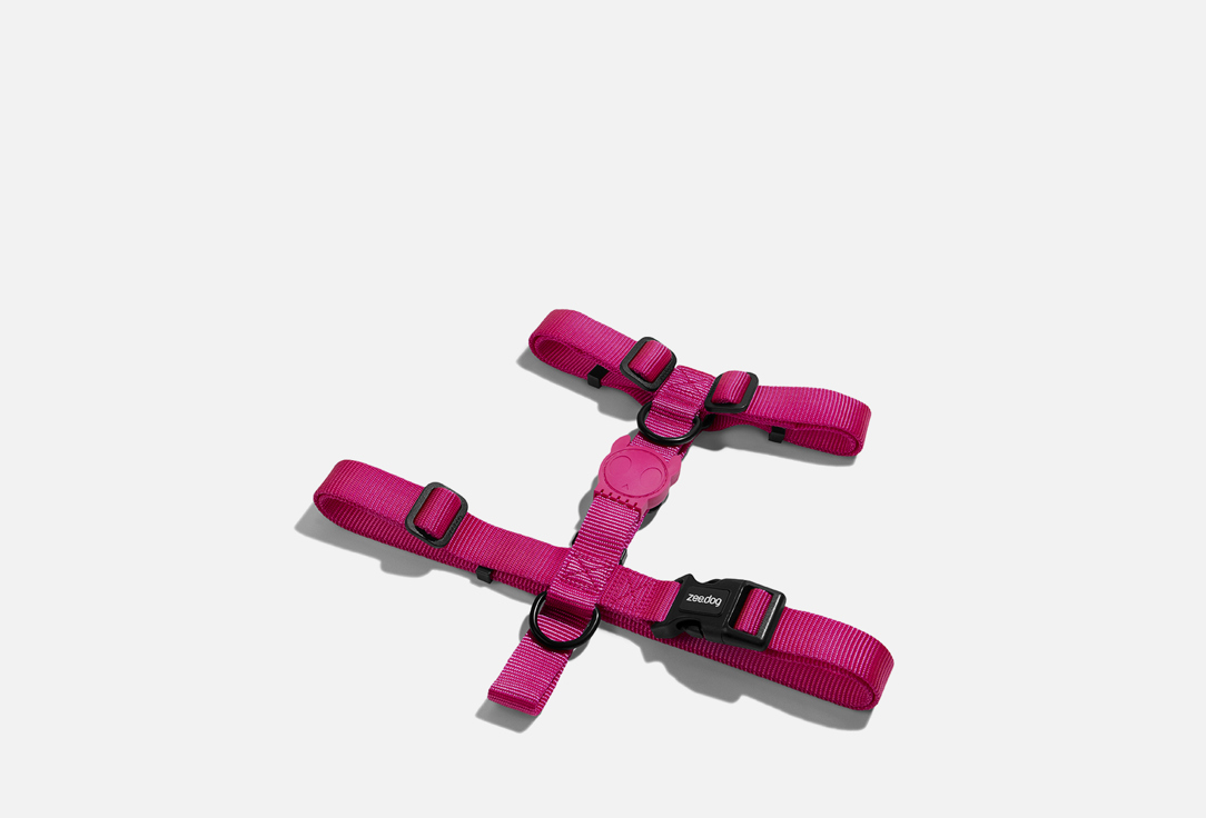 Шлейка, розовый ZEE.DOG PINK LED H-HARNESS цена и фото