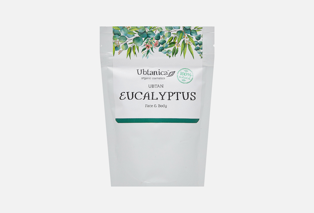 Убтан UBTANICA Eucalyptus 100 г натуральный гидролат ubtanica eucalyptus 150 мл