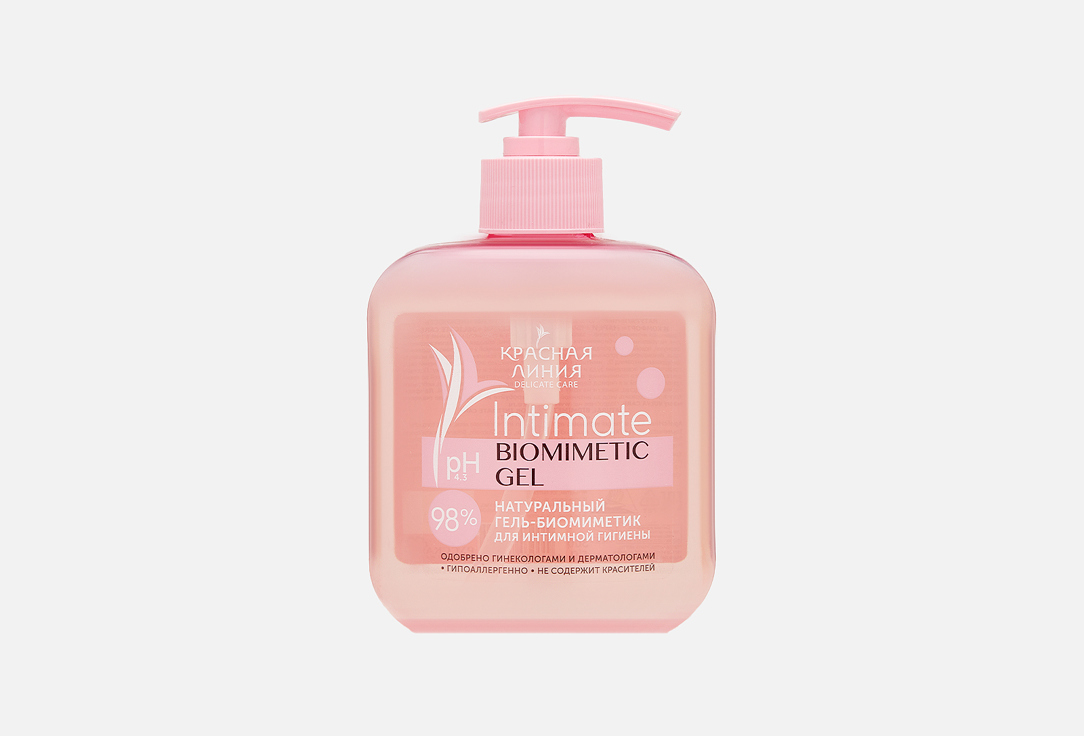 Изображение товара гель для интимной гигиены Красная линия НЕЖНОСТЬ И КОМФОРТ
