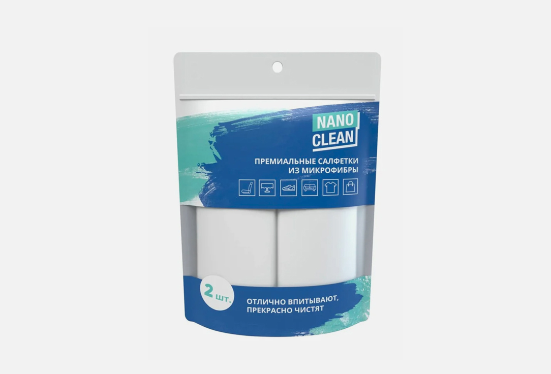 Изображение товара Премиальные салфетки NanoClean из микрофибры