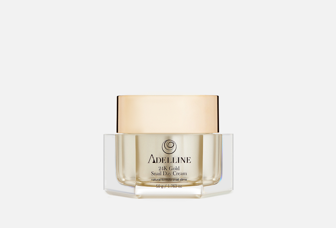 Дневной крем с коллоидным золотом и слизью улитки Adelline 24K Gold Snail Day Cream  