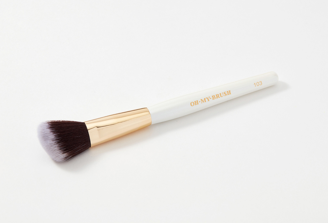 Кисть для коррекции OH MY BRUSH Angeled contouring brush 103 