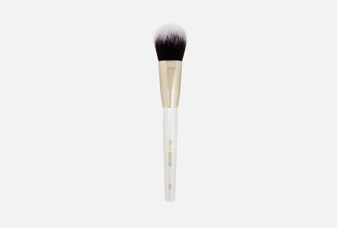 Изображение товара Кисть для тона и коррекции OH MY BRUSH Medium flat foundation brush 107