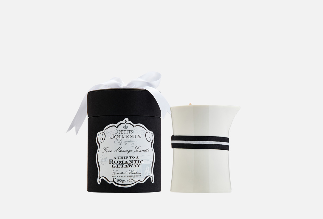 Изображение товара Массажная свеча PETITS JOUJOUX ROMANTIC GETAWAY, имбирь