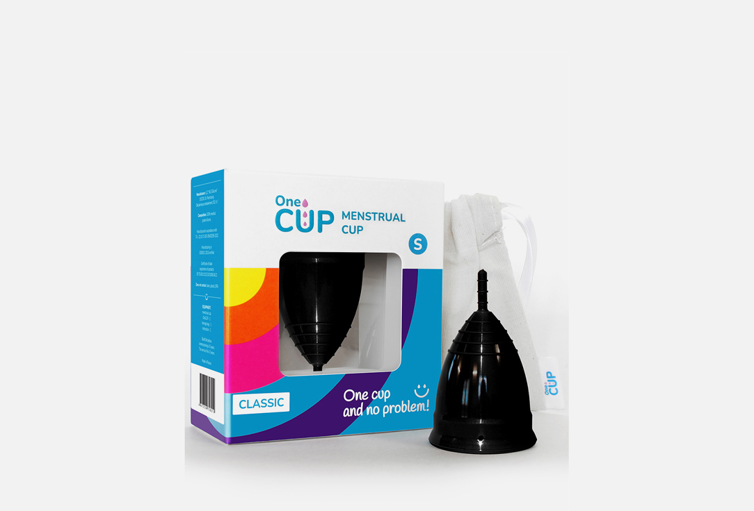 Менструальная чаша черная OneCUP Classic black 