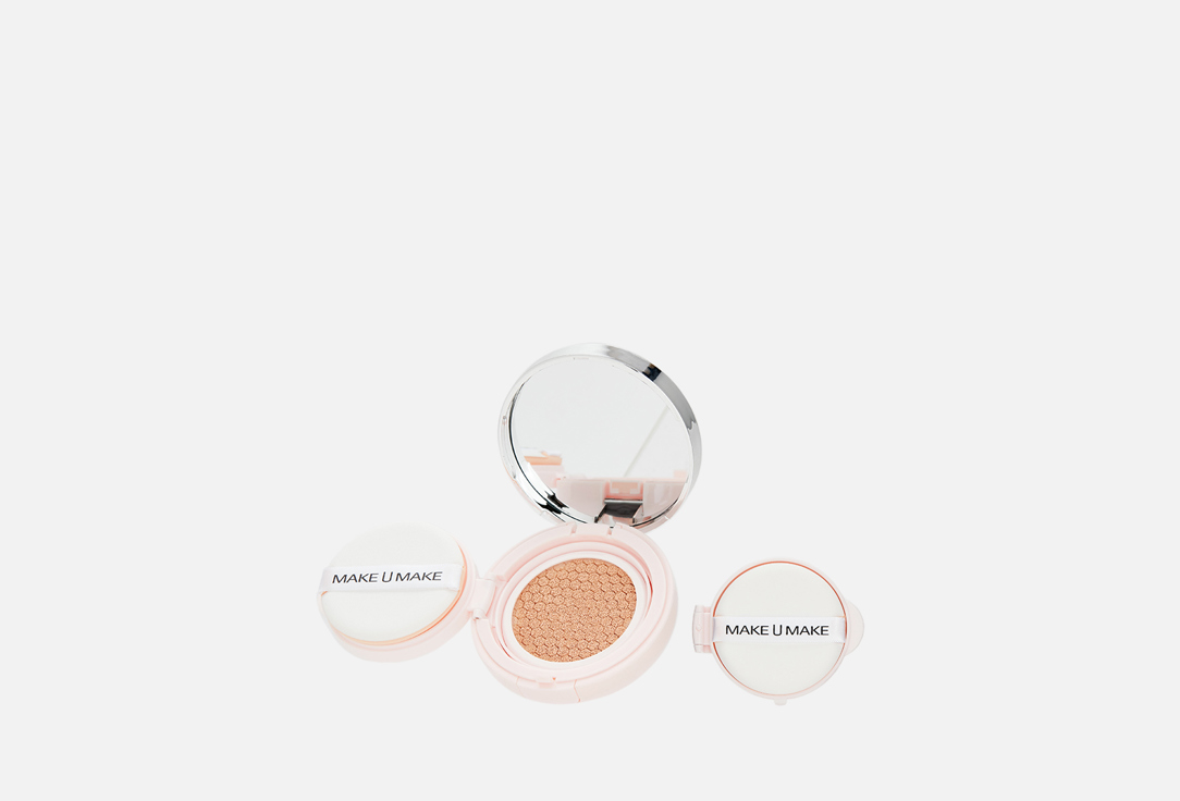 

Кушон SPF30 с рефилом MAKE U MAKE, Бежевый, Dream skin air cushion 30 мл