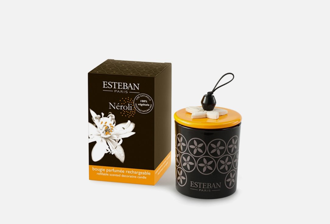 

Аромасвеча ESTEBAN PARIS PARFUMS, Refillable scented decorative candle neroli 170 г