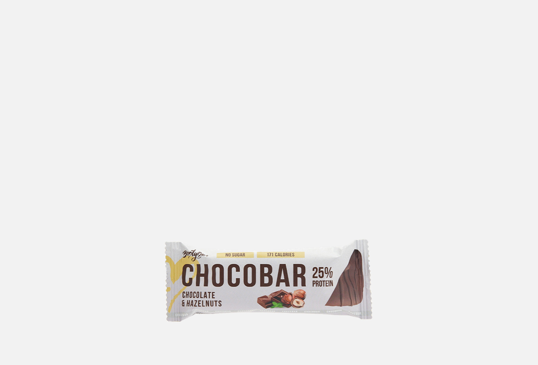 Протеиновый батончик Шоколад с фундуком BOOTYBAR CHOCOBAR 1 шт протеиновый батончик банан в шоколаде bootybar chocobar 40 гр