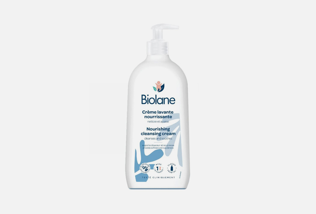 детская моющая основа для лица и тела Biolane Base lavante douceur -
