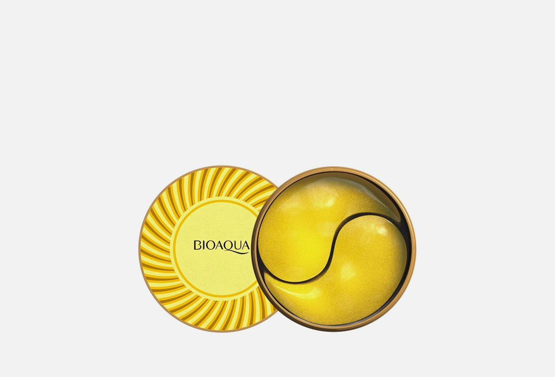 

Гидрогелиевые патчи для области вокруг глаз BIOAQUA, GOLD ELEMENT SOOTHING EYE MASK 60 шт