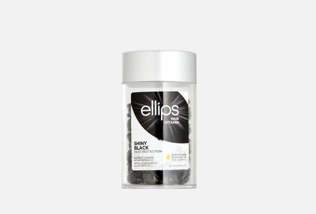Изображение товара Масло для волос Ellips Shiny Black