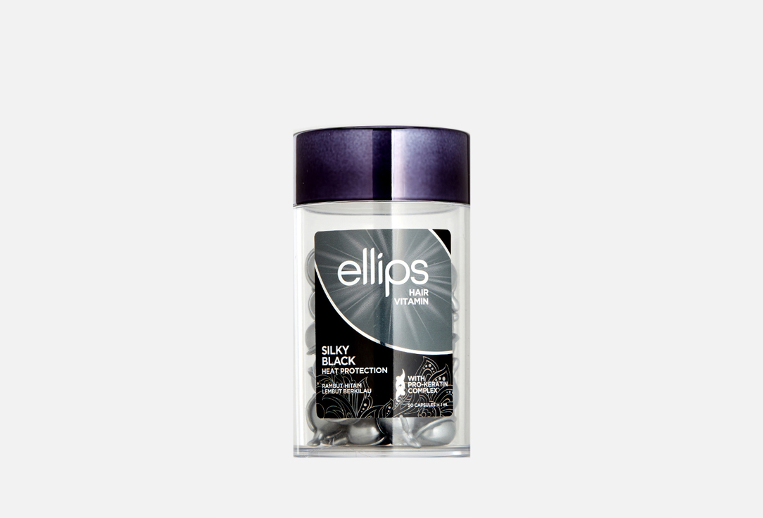 

Масло для волос ELLIPS, Pro-Keratin Complex Silky Black 50 шт