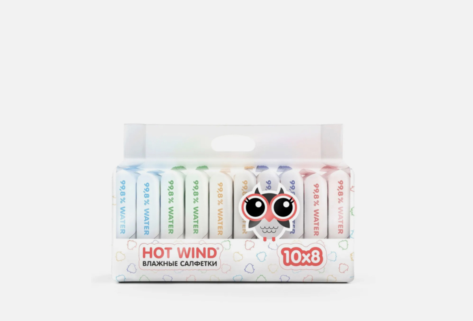 LOVULAR набор влажных салфеток HOT WIND 80 шт — купить в Минске