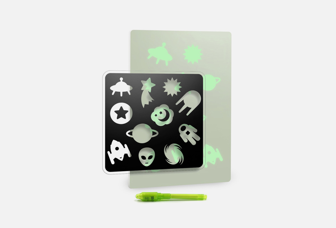 Планшет для рисования светом НАЗАД К ИСТОКАМ Лайтборд мини планшет для рисования водой детский назад к истокам акваборд мини mbbb зеленый