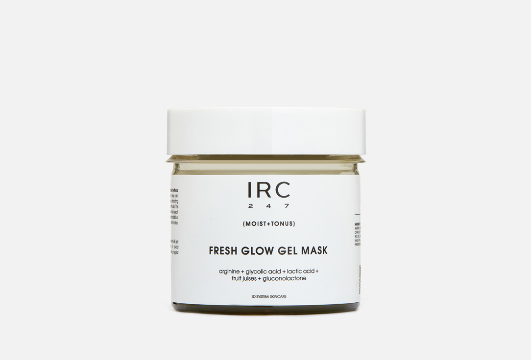 Изображение товара Тонизирующая маска с фруктовыми кислотами и глюконолактоном IRC Fresh glow gel mask