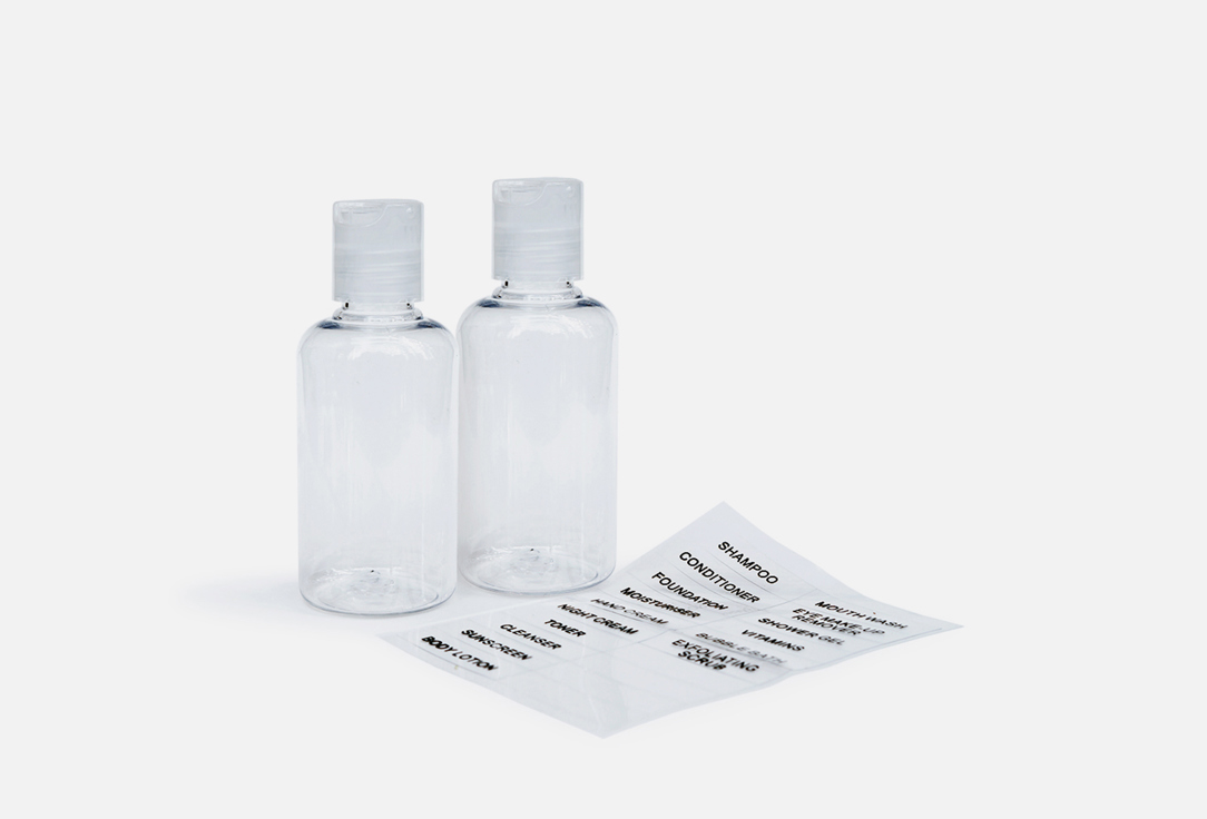 Изображение товара Флаконы дорожные 80 мл BASICARE TRAVEL BOTTLES