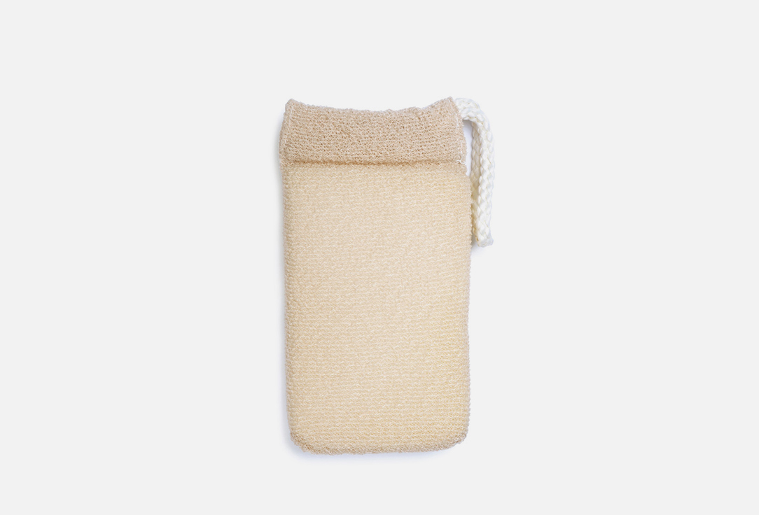 Губка для тела отшелушиваюшая BASICARE EXFOLIATING BODY SCRUBBER 1 шт губка для тела сизалевая basicare sisal towelling bath sponge 1 шт