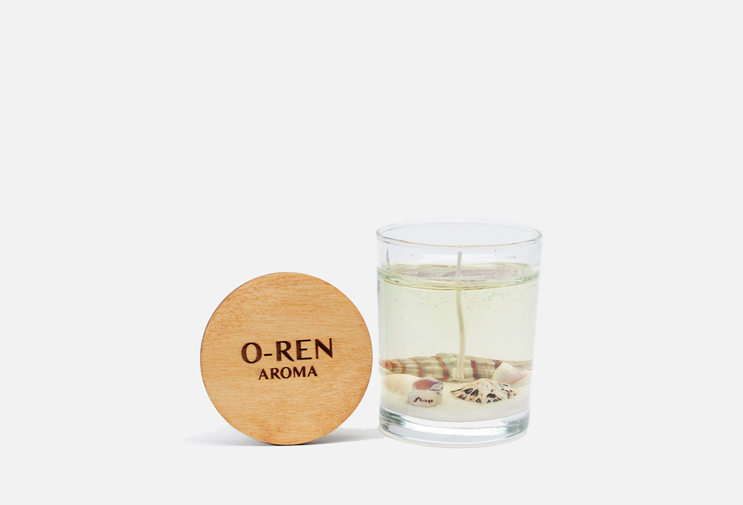 Свеча ароматическая гелевая O-REN AROMA Cinnamon 250 мл свеча boca aroma свеча ароматическая в бетоне аромат love