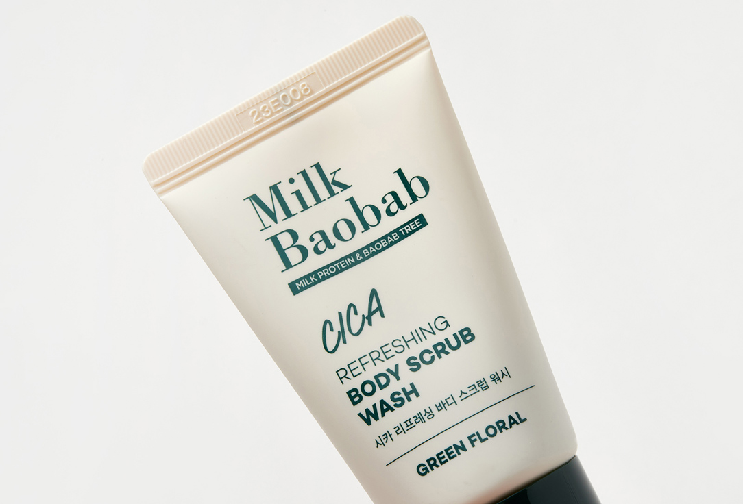 Гель-скраб для душа Milk Baobab MilkBaobab Cica Refreshing Body Scrub Wash Travel Edition 