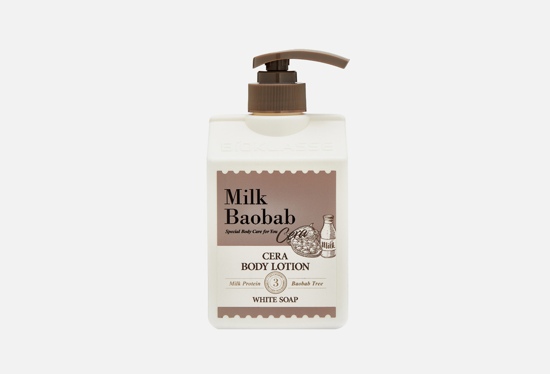Лосьон MilkBaobab Cera Body Lotion White Soap 