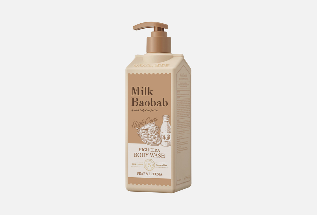 Гель для душа MILK BAOBAB High Cera Body 500 мл гель для душа milk baobab perfume body wash baby powder 500 мл