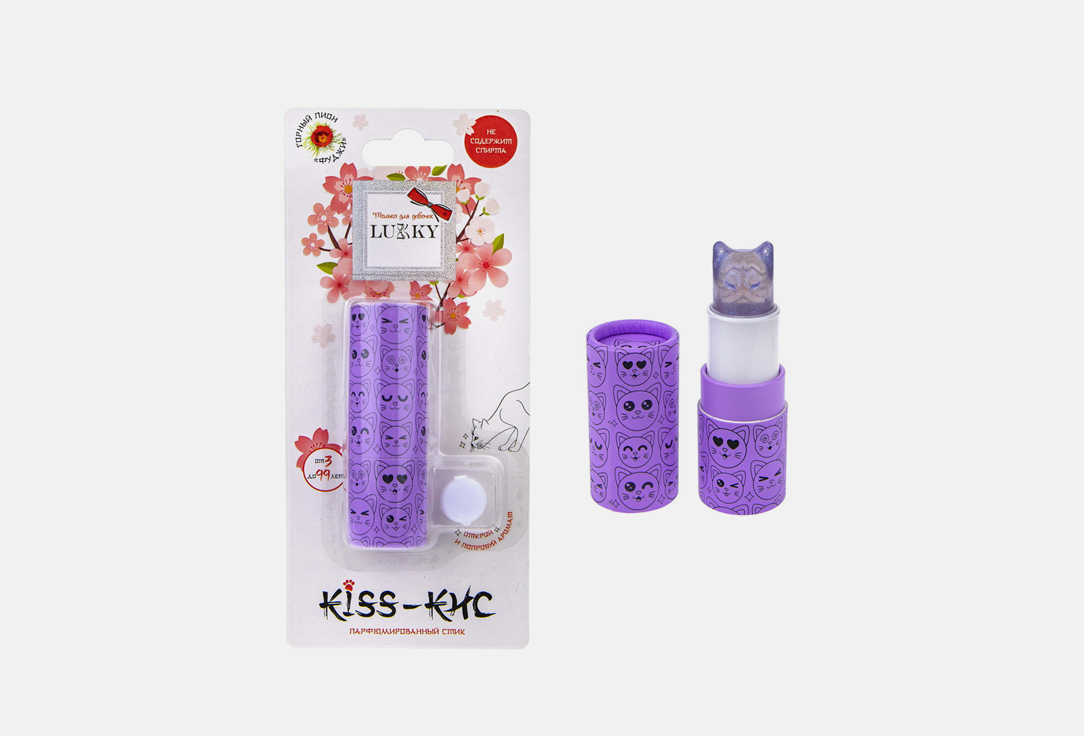 Стик парфюмированный  Lukky Stick Perfumed Kiss-Kitty Mountain Peony  