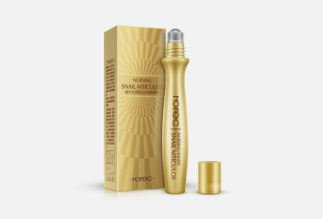 

Крем-ролик для области вокруг глаз ROREC, С муцином улитки и экстрактом жемчуга 20 мл