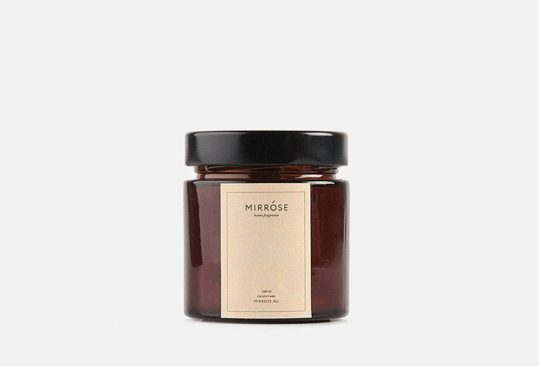 Изображение товара Свеча в стекле MIRRÓSE Tonka - ароматическая свеча 200 мл