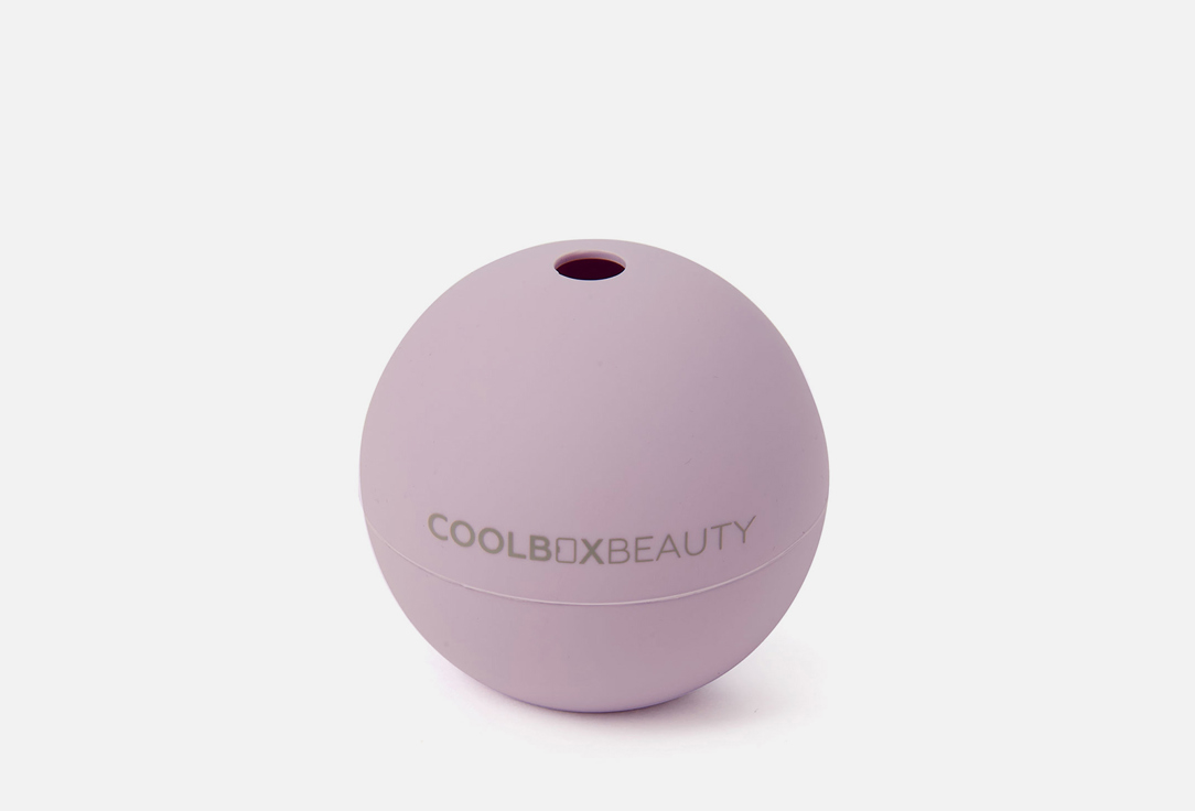 Силиконовая сфера для льда для лица Coolboxbeauty Ice Sphere for face lilac 