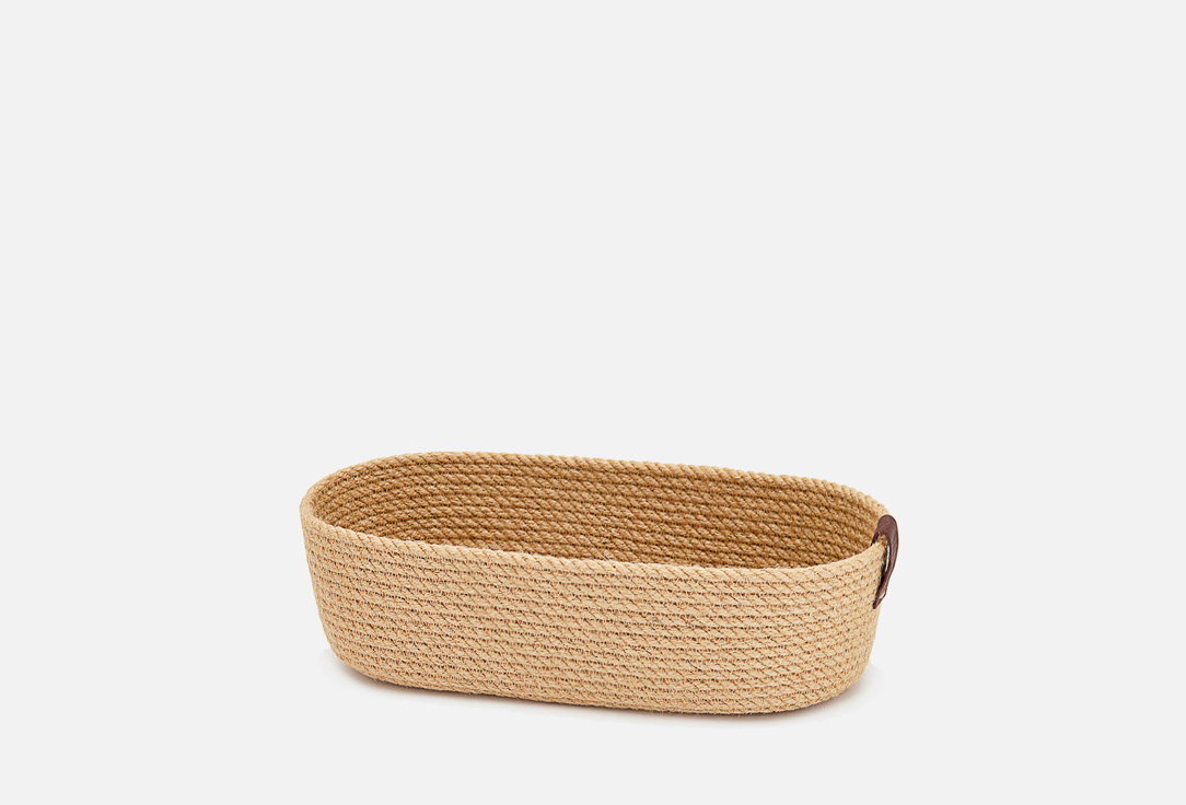 

КОРЗИНА ИЗ ДЖУТА ПОЛЕ, Бежевый, Для хранения 1 шт