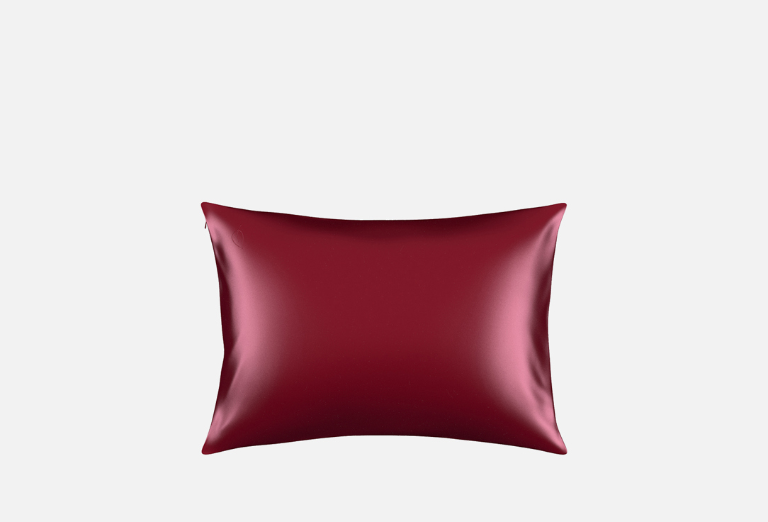 Изображение товара Наволочка Assoro Бордо, бордовая, 50х70