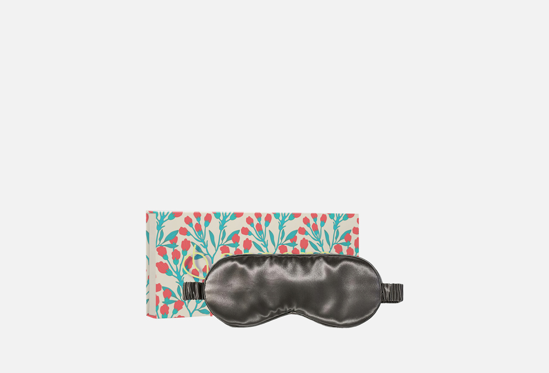 Изображение товара Шелковая маска для сна Assoro Графит