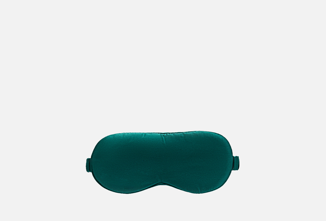 Изображение товара Шелковая маска для сна Assoro Изумрудный
