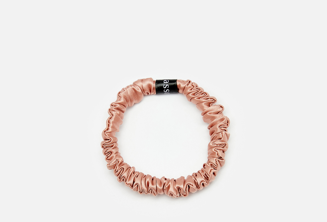 

Шелковая резинка ASSORO, Розовое золото 1 шт