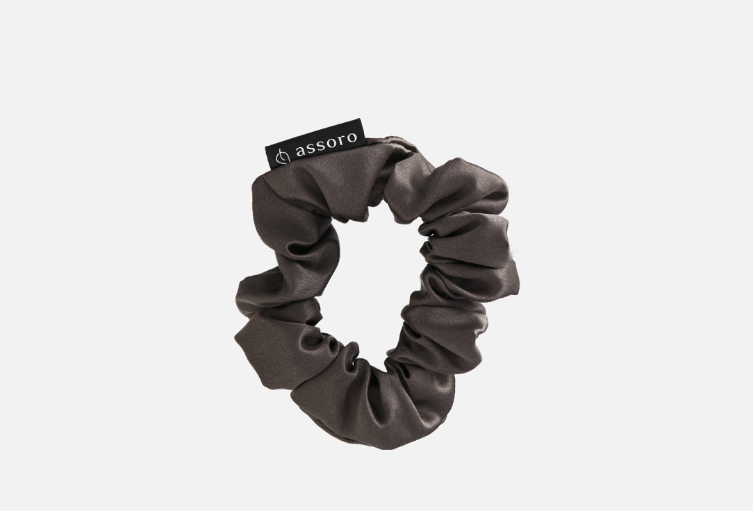 Изображение товара Шелковая резинка Assoro Графит